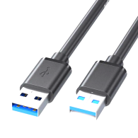 Rallonge Câble USB 3.0 Mâle vers Mâle 1,5m -  Noir - MOB
