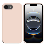Coque Silicone Compatible pour Apple iPhone 16e/iPhone 17e Rose Gold - MOB