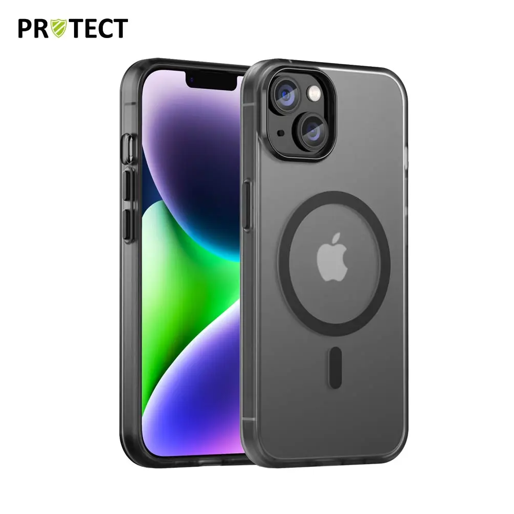 Coque de Protection MagSafe MF-006 PROTECT pour Apple iPhone 14 Noir - MOB