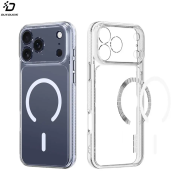 Coque de Protection MagSafe Clin Mag Dux Ducis pour Apple iPhone 17 Pro/iPhone 18 Pro (Open Ring Version) Transparent - MOB