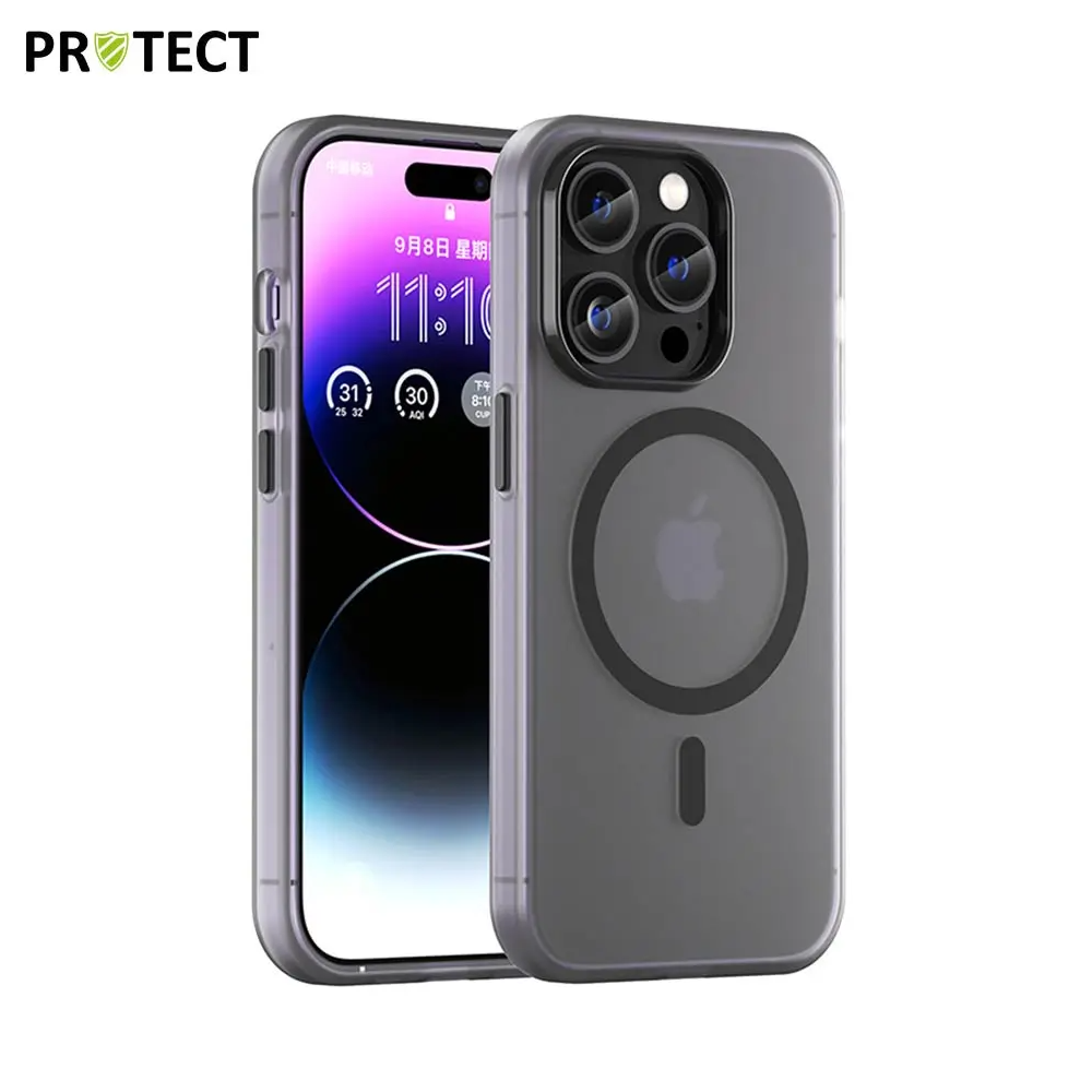 Coque de Protection MagSafe MF-006 PROTECT pour Apple iPhone 14 Pro Max Noir - MOB