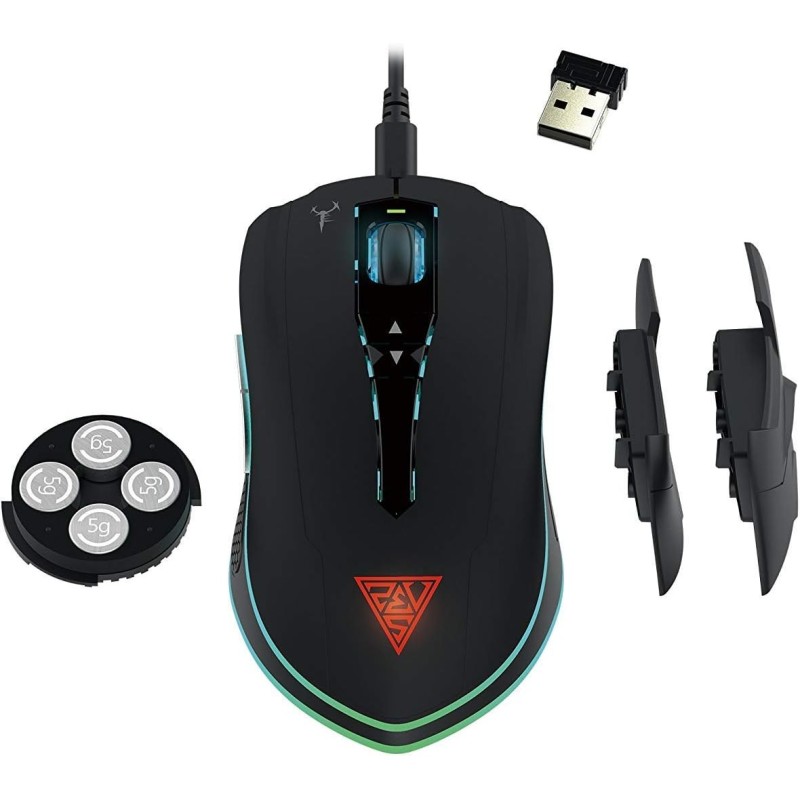Gamdias Hades M1 RGB Wireless (Noir) - 1FO Gamdias Hades M1 RGB Wireless (Noir) - 1FO