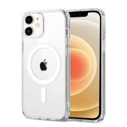 iPhone 12 Mini - Coque silicone Magsafe transparente Space Collection