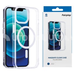 iPhone 13 - Coque silicone transparente Fairplay Polaris Magsafe - UTO