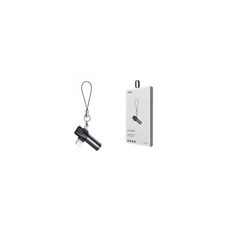 Adaptateur Lightning vers Jack + Lightning (Femelle) TOTU - CHR Adaptateur Lightning vers Jack + Lightning (Femelle) TOTU - CHR