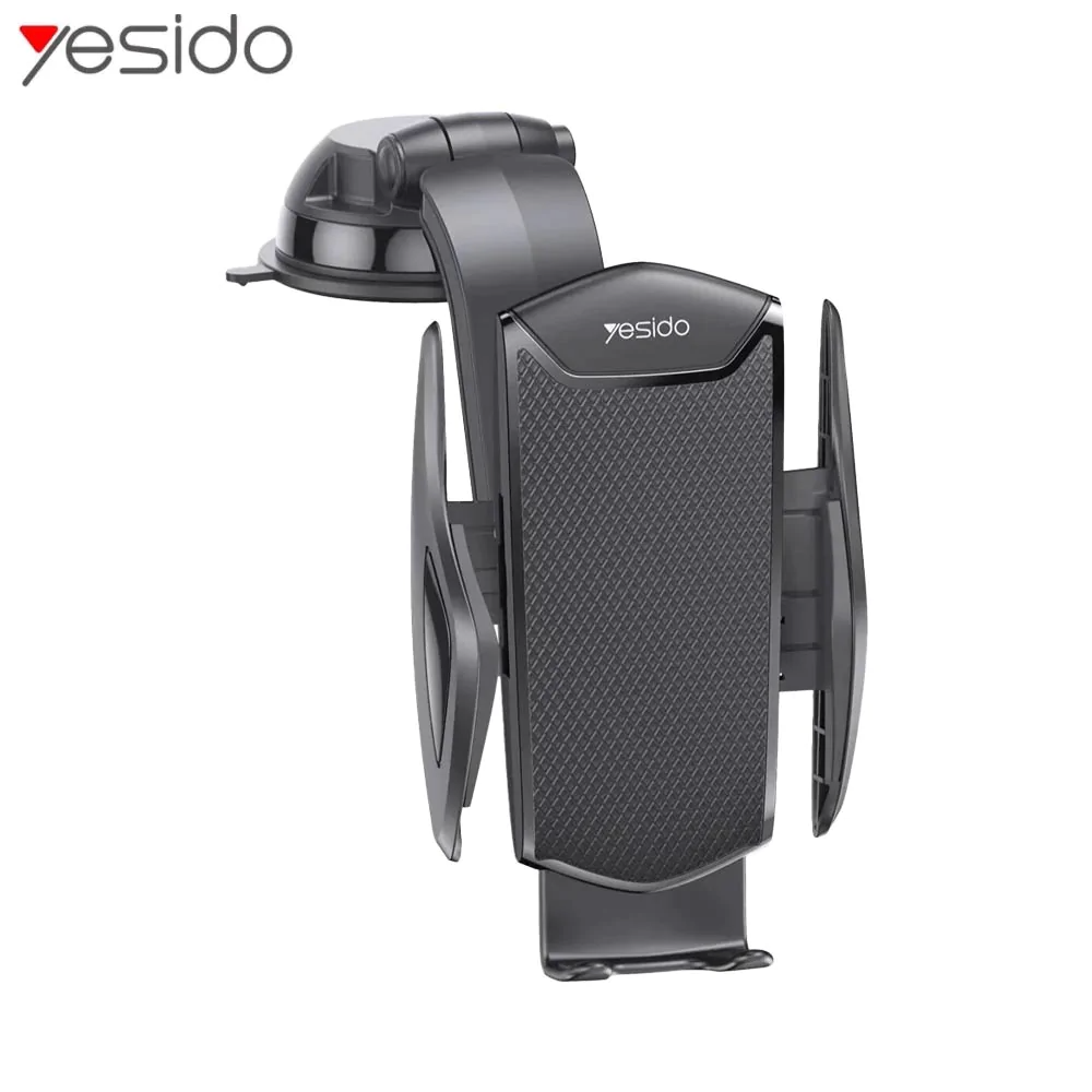 Support Smartphone pour Voiture Yesido C99 Noir - MOB Support Smartphone pour Voiture Yesido C99 Noir - MOB