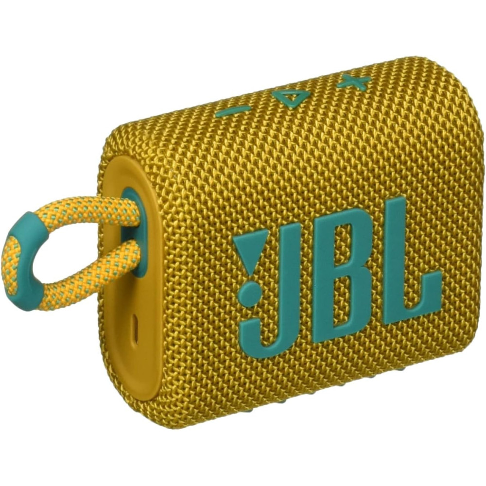 JBL Go 3 Jaune - Enceinte Bluetooth - EXP JBL Go 3 Jaune - Enceinte Bluetooth - EXP