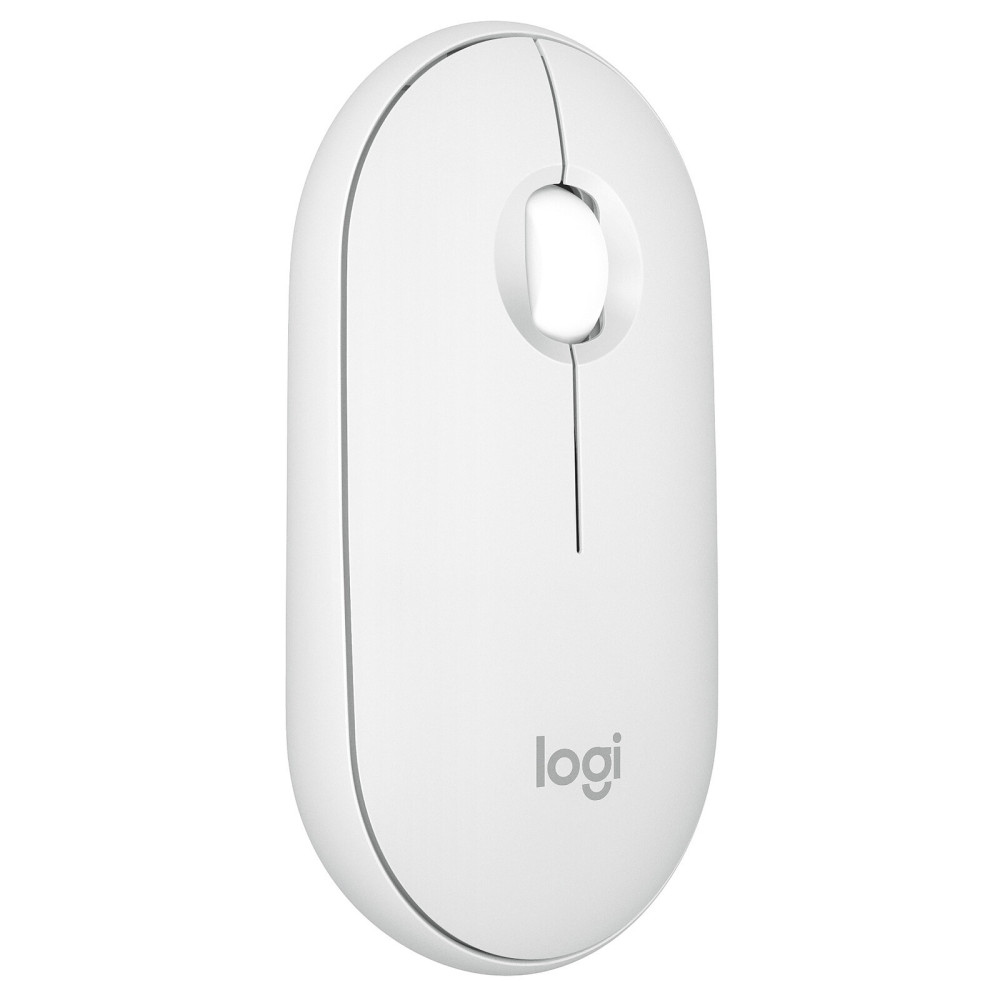 Logitech Pebble 2 M350s Bluetooth (Blanc) - ZON Logitech Pebble 2 M350s Bluetooth (Blanc) - ZON