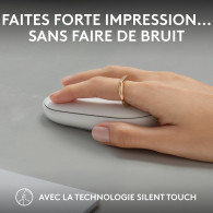 Logitech Pebble 2 M350s Bluetooth (Blanc) - ZON