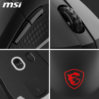 MSI Versa 300 Wireless Gaming - Noir - 1FO