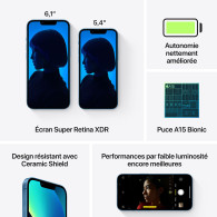 Apple iPhone 13 - 128Go Bleu (Reconditionné excellent état) - IMP